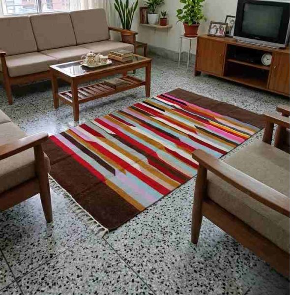 Shatranjy:  size 36inchx59.5 inch