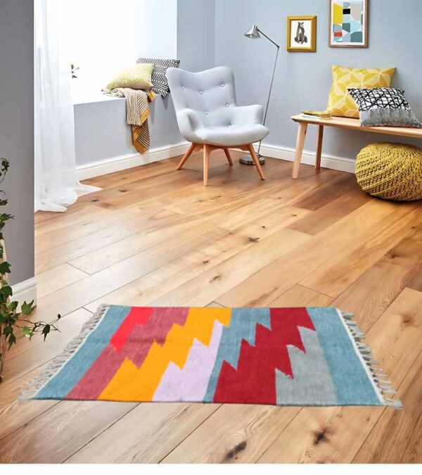 Shatranjy/ handmade doormat: size 20''x30''
