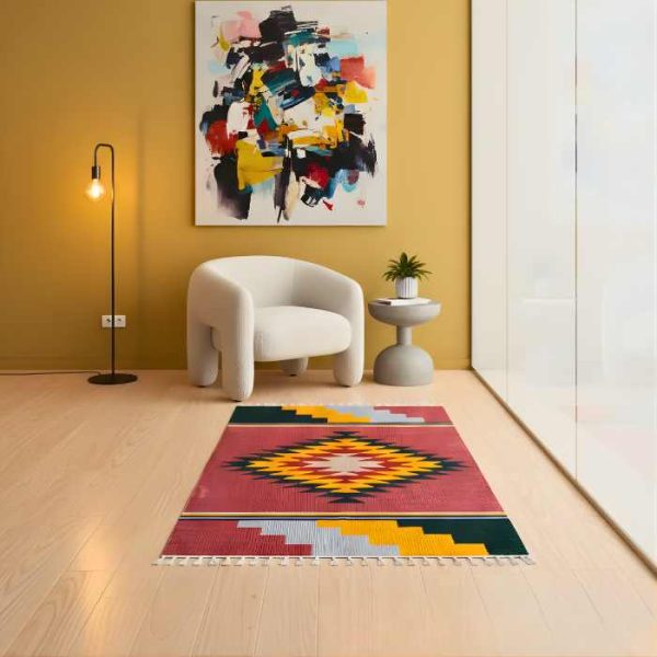 Shartanjy/handmade rug: size 2'5.5''x4'