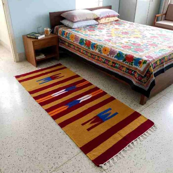 Shartanjy/handmade rug: size 24 inchx59 inch  SOLD OUT