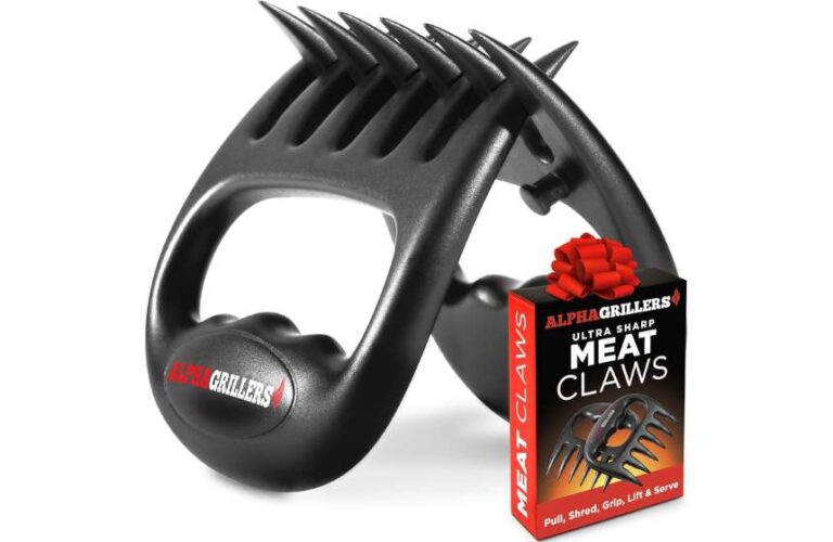Effortless Pulled Pork & BBQ Shredding: Alpha Grillers Meat Shredder Claws – The Ultimate Grilling Tool & Gift for Men