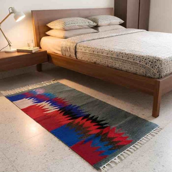 Shatranjy: handloom floor mat,  size - 25 inchx60 inch