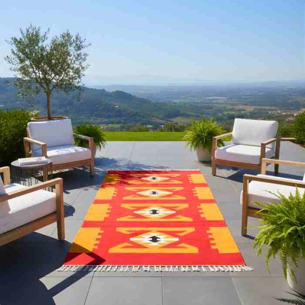 Shatranjy: Handloom carpet ; size 3'x5'6'';  price 2100/tk