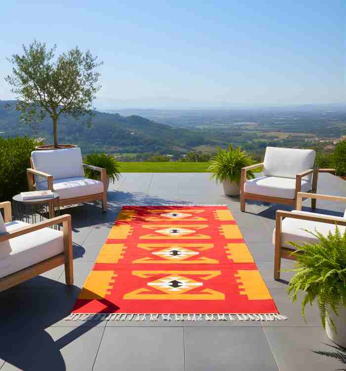 Shatranjy: Handloom carpet ; size 3'x5'6''; price 2100/tk