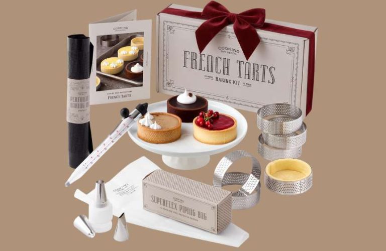 French Tart Baking Set – 2025 New Year New Hobby Kit | Parisian Pastry Tools & Kitchen Baking Supplies | Professional Dessert Making Set for Adults