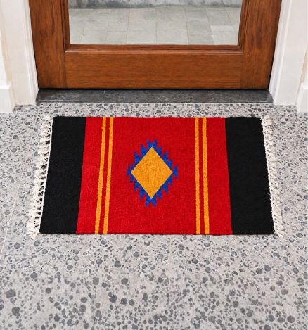 Shatranjy/ handmade doormat, size 20''x30''sold out