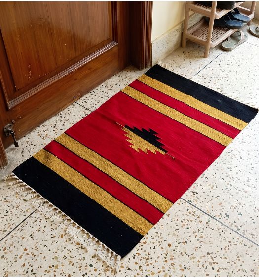 Shtranjy/ handmade doormat, size : 20''x30''